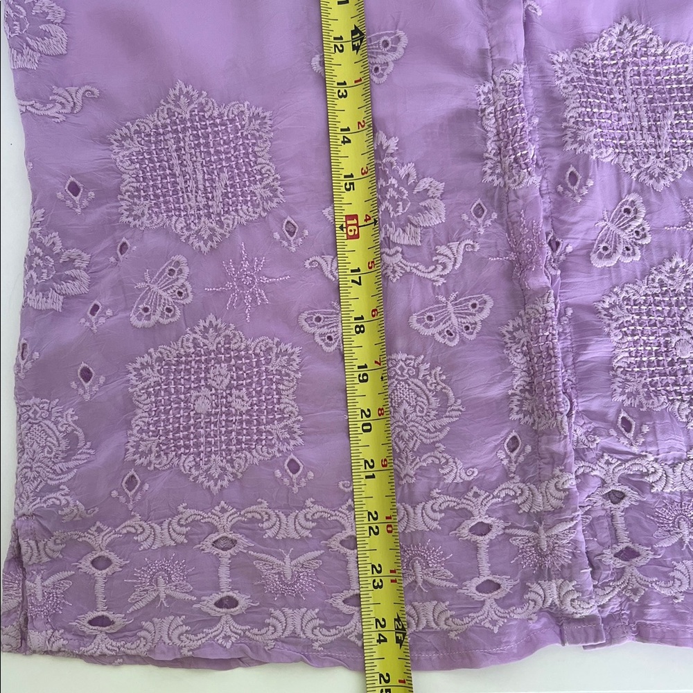 Johnny Was - Slim Audrey Embroidered Shirt - Picture 11 of 13